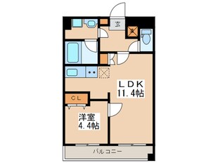 プレステージア相模大野の物件間取画像